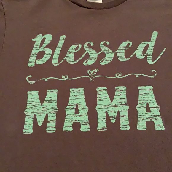 🤎 “Blessed Mama” Short Sleeved T-shirt Size S 🤎 - Picture 6 of 15